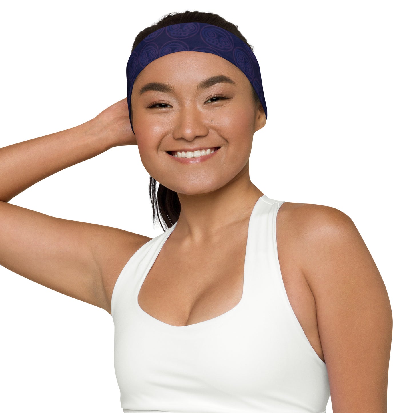 Game Over Pattern Headband