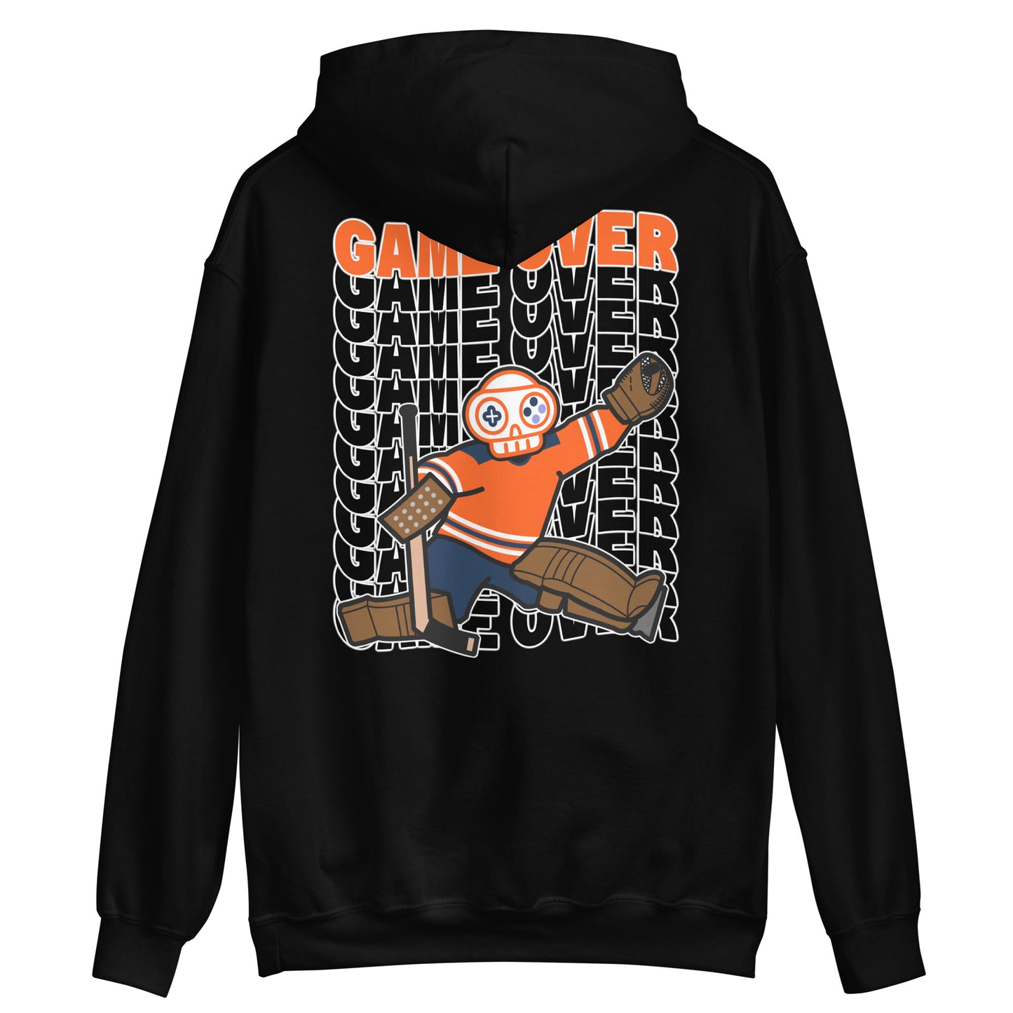 Game Over: Edmonton Live & Die By The Goalie Hoodie