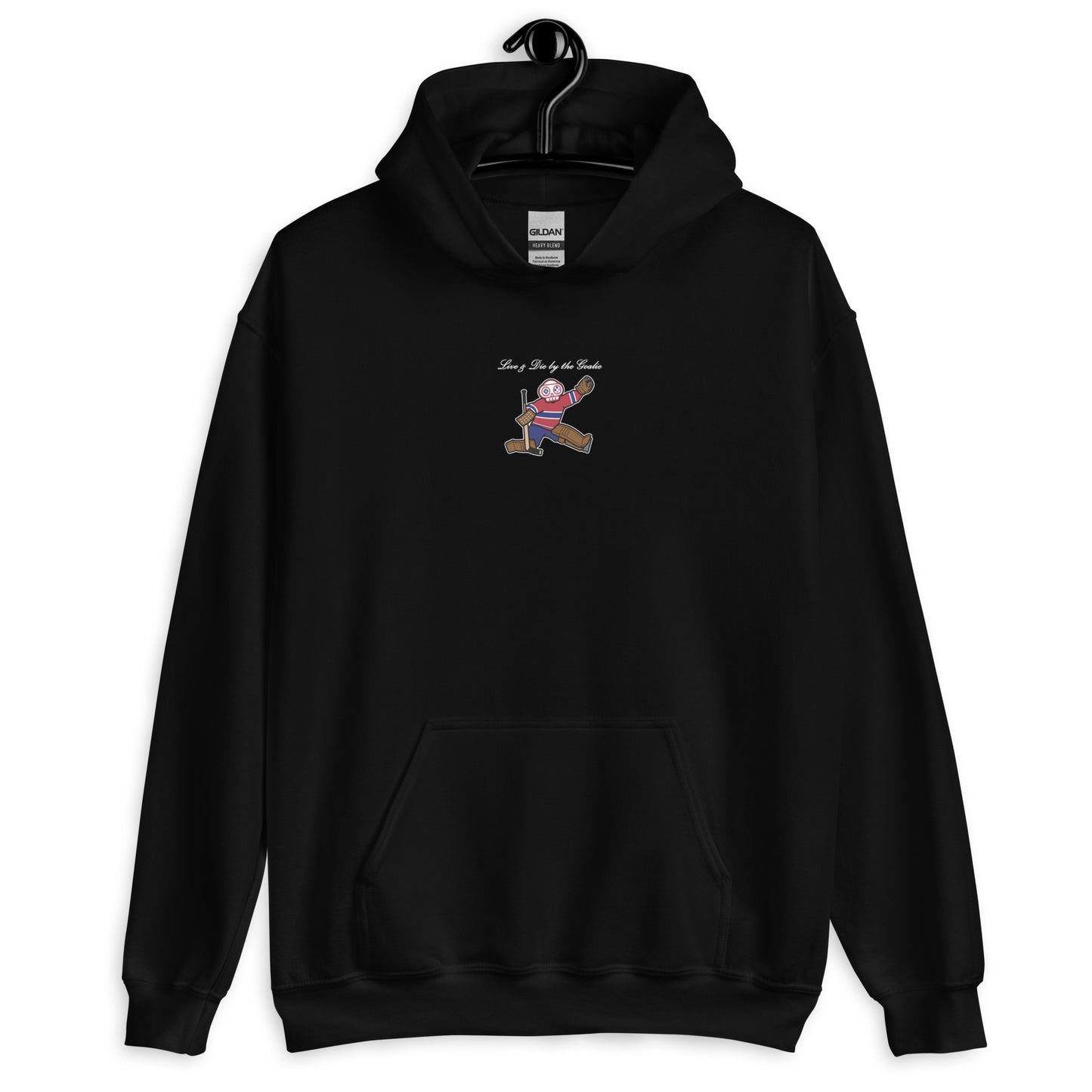 Game Over: Montreal Live & Die by the Goalie Hoodie