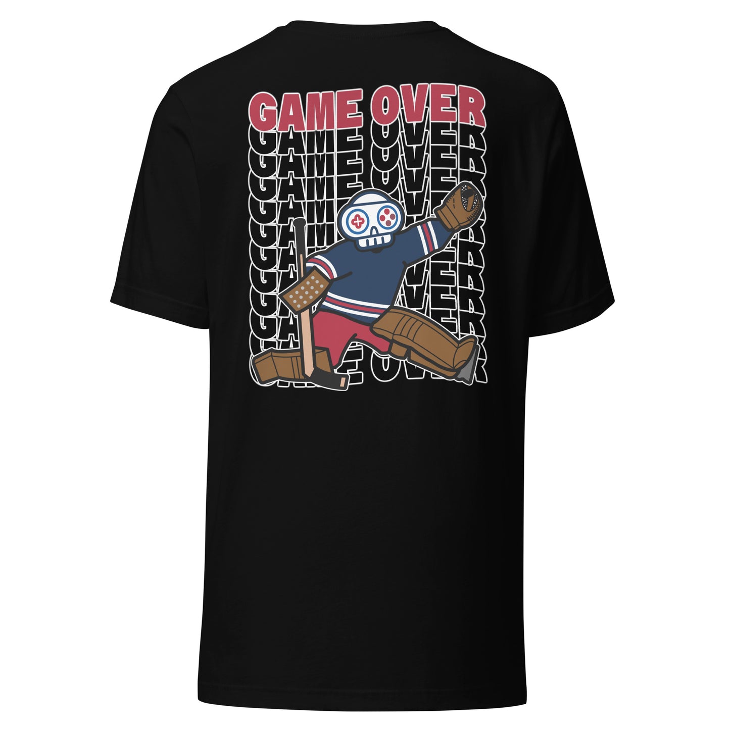 Game Over: Winnipeg Live & Die By The Goalie T-Shirt